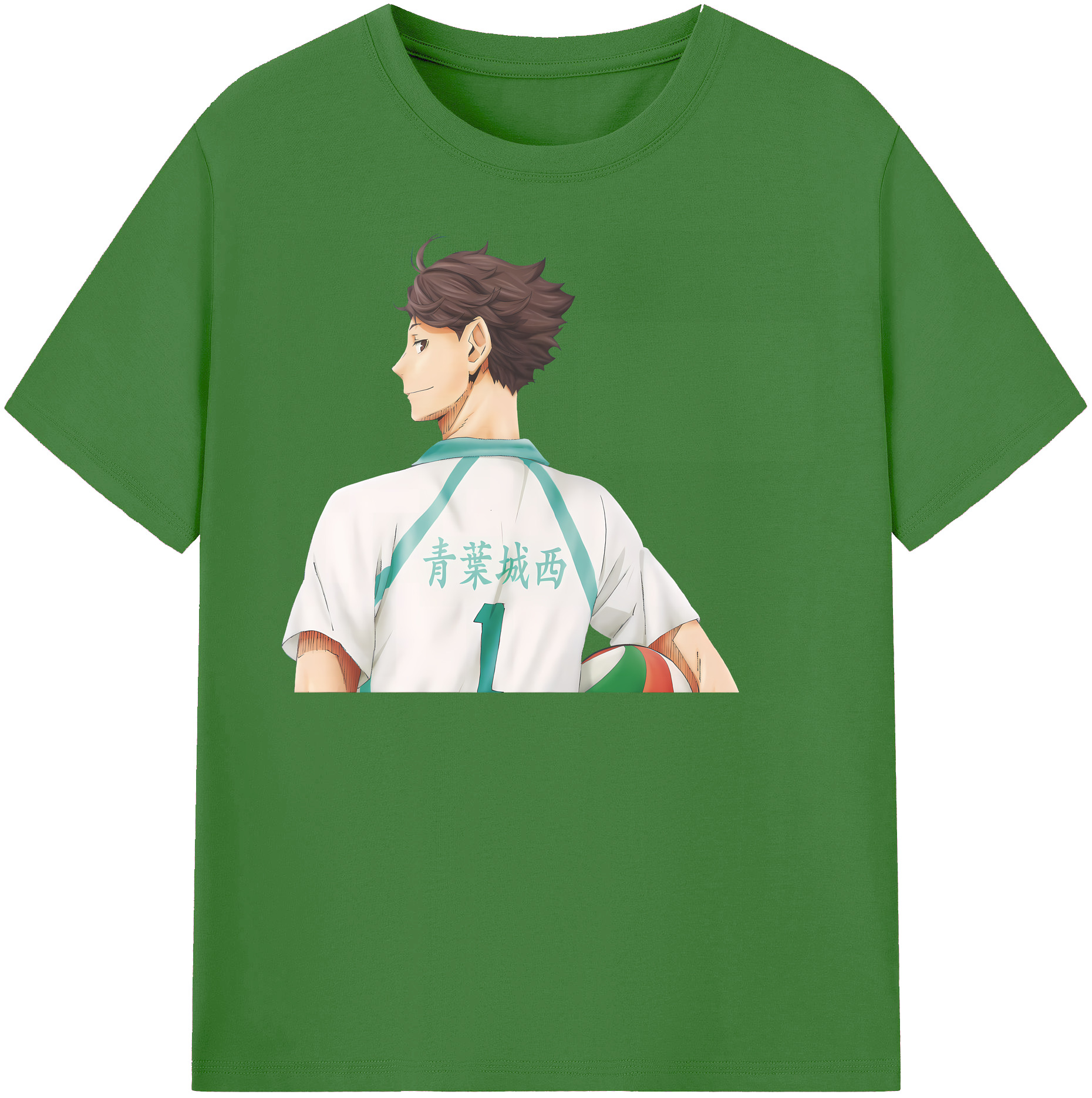（画像用） ハイキュー!! Haikyu!! レディースカジュアルプリントTシャツ（綿100％）